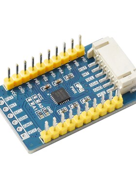 树莓派4B/3B/STM32 GPIO扩展板 AW9523B单片机IO扩展模块16路IO口