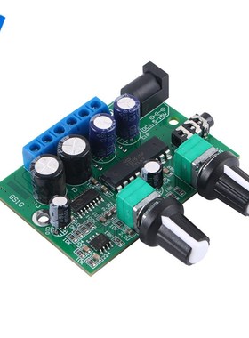 TDA1517P高保真2.1三声道超重低音音响功放板数字D类030功放模块