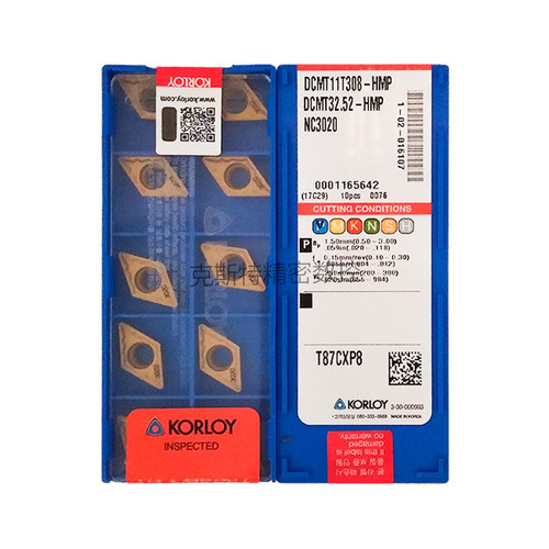 正品克洛伊数控刀片 DCMT11T308-HMP NC3020 加工钢件