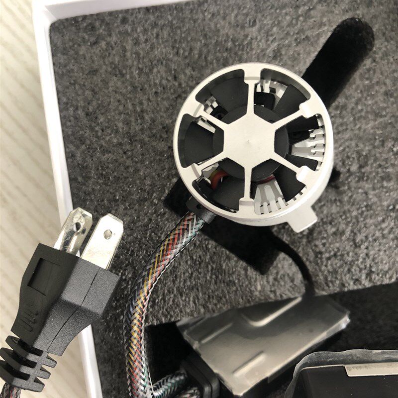 汽车led大灯h7超亮H4远近一体强光h1远近光激光灯泡前照车灯130w