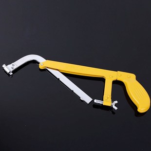 厂家直销奥邦加厚钢锯架迷你钢锯弓耐用手工可调节式300mm钢锯架