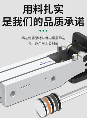 旋转气缸铰链侧姿组反转气缸小型气动直角转角气缸HC3240FC/2020H