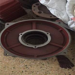 电机卧式端盖  YX3-280M-4后盖 电动机配件 90KW 电机前盖