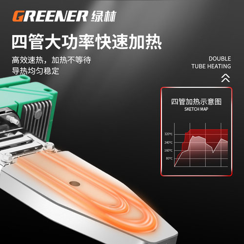 热熔器ppr热熔机水管热容器水电工程焊接机塑家用模头对接器烫管