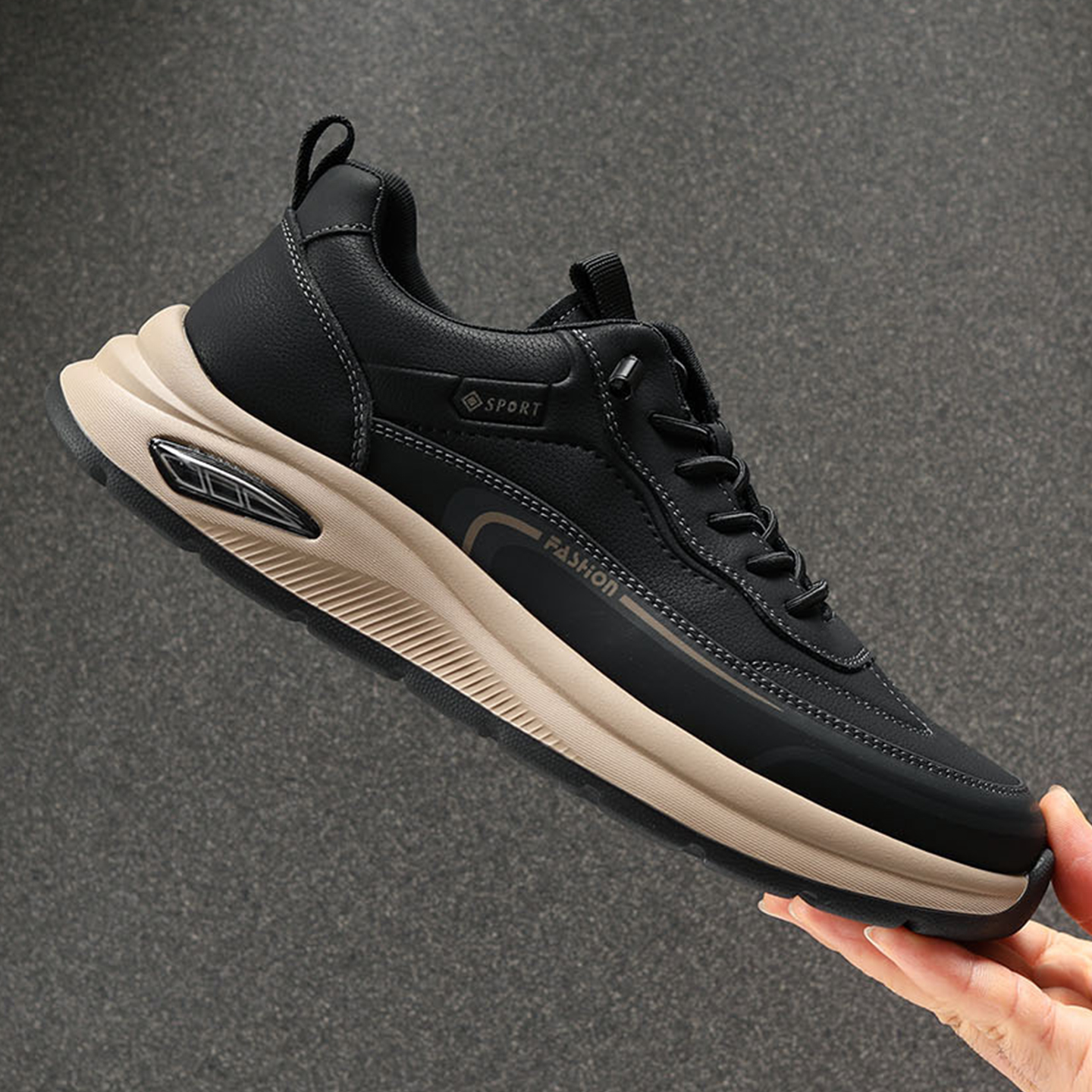 欧洲站男鞋2025秋冬新款时尚休闲