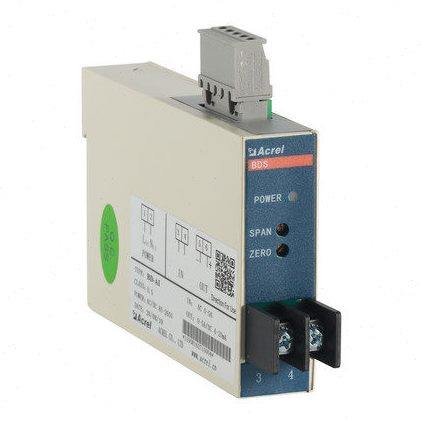 单相交流电流变送器BD-AI 0-5A隔离输出4-20mA或0-5V精度0.5级