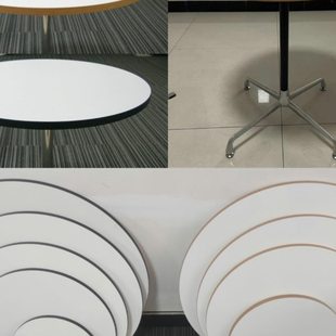 实木多层面板吧台桌面方桌台面圆桌面板中古桌桌面棋牌室休闲桌面