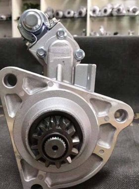 豪瀚N6G起动机马达重汽曼MC09起动机马达201V26201-7199起动机