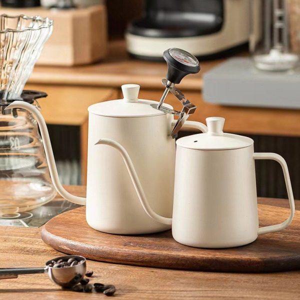 304不锈钢咖啡手冲壶 加厚带盖家用长嘴细口壶挂耳咖啡壶咖啡器具,餐饮具,手冲壶,淘宝优惠券,粉丝福利购,淘宝优惠卷