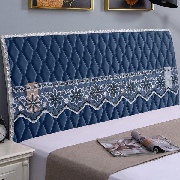 绒面全包夹棉加厚床头罩欧式软包布艺皮床头靠背防尘罩实木床头套,居家布艺,床头罩,淘宝优惠券,粉丝福利购,淘宝优惠卷