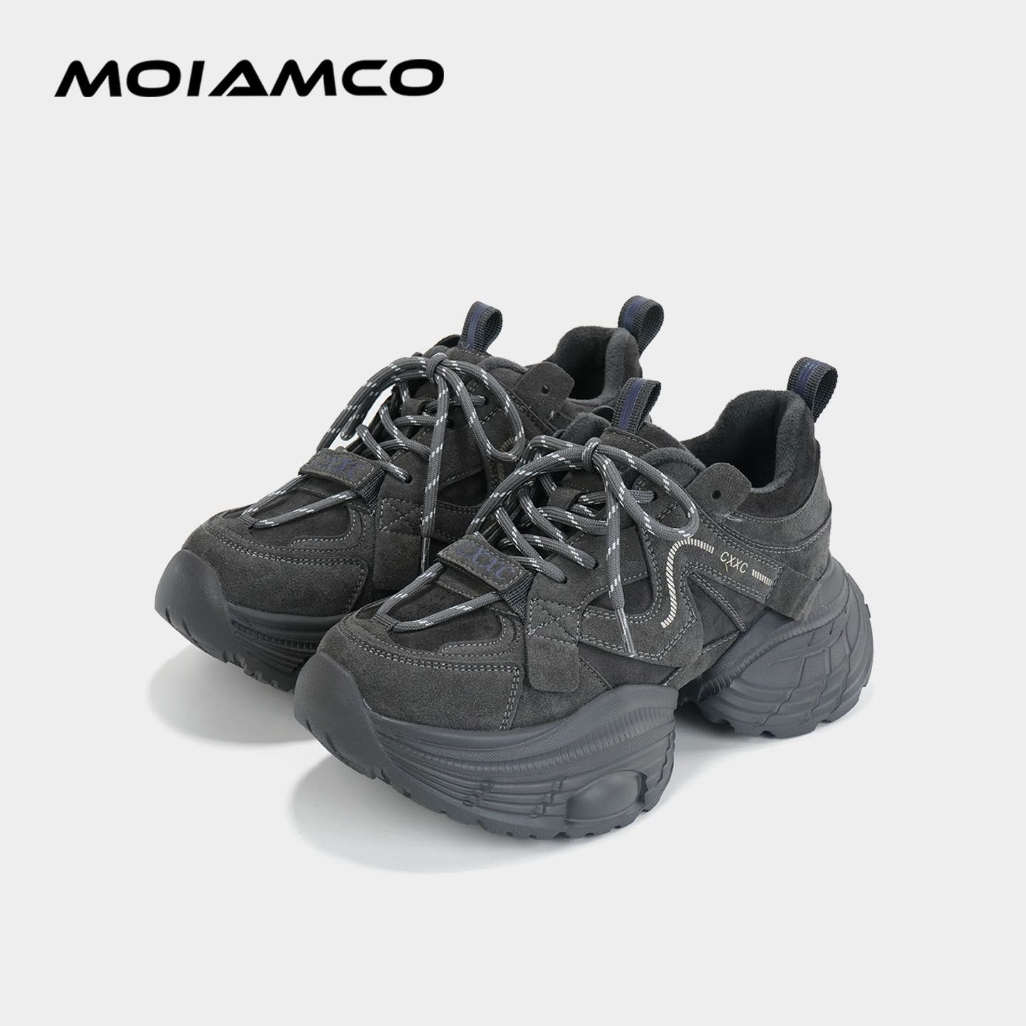 Molamco秋季时尚休闲鞋鞋子ins韩版系带A1-197