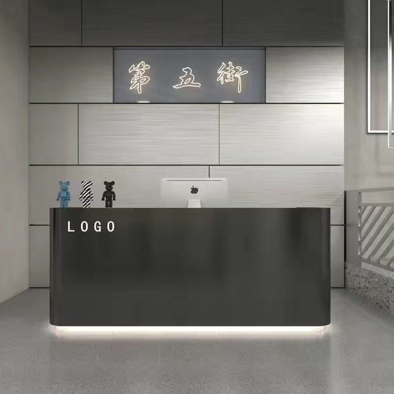 简约现代美容院接待台服装店店铺小型柜台酒店吧台桌不锈钢收银台,商业/办公家具,收银台,淘宝优惠券,粉丝福利购,淘宝优惠卷