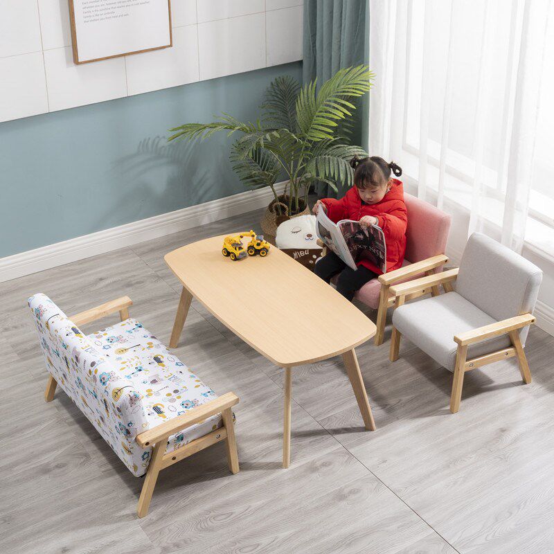 实木沙发迷你儿童幼儿园s读书角阅读宝宝椅子小沙发椅儿童沙发座,住宅家具,儿童沙发,淘宝优惠券,粉丝福利购,淘宝优惠卷