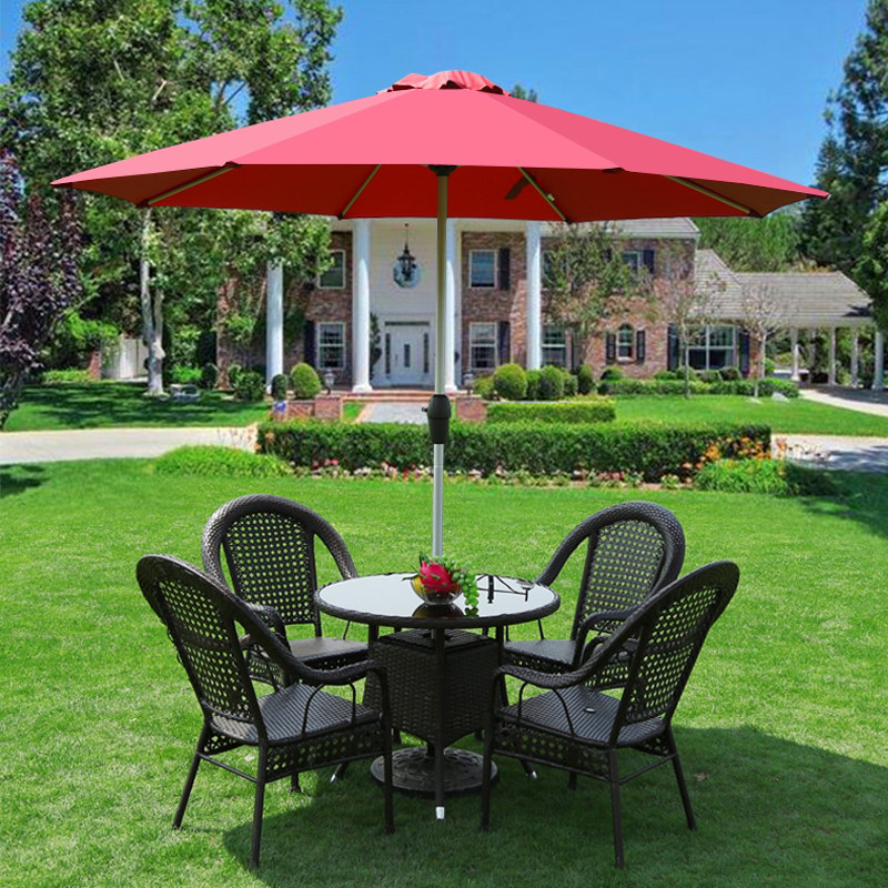 铁艺户外桌椅组合藤编o阳台室外庭院休闲家具座椅户外藤椅五件套,住宅家具,桌椅套件,淘宝优惠券,粉丝福利购,淘宝优惠卷