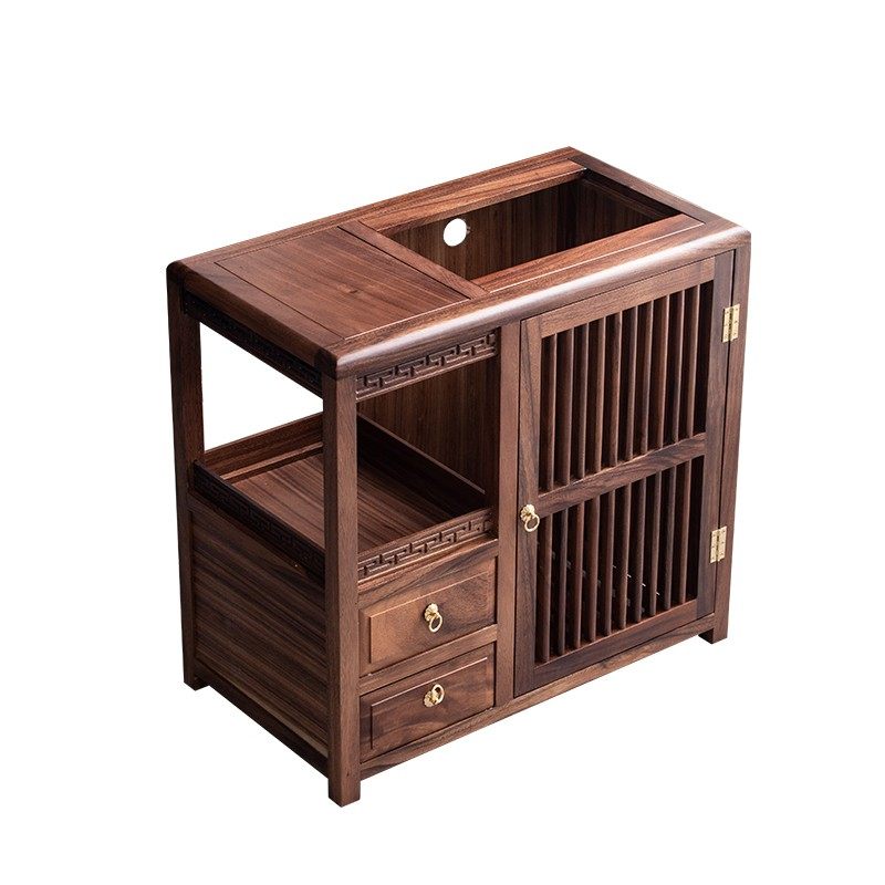 胡桃木移动茶台实木茶水柜烧水壶一体套装家用客T厅新中式茶柜边,餐饮具,茶道/零配,淘宝优惠券,粉丝福利购,淘宝优惠卷