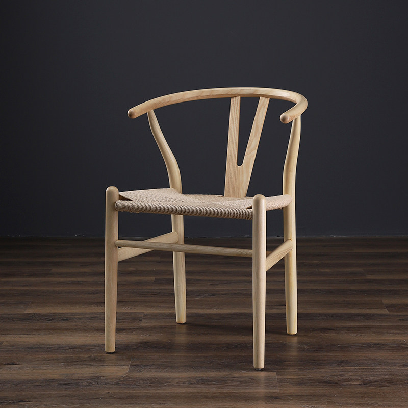 新中式ya椅靠背扶手椅子北欧简约书桌太师椅原木圈椅家用实木餐椅,住宅家具,餐椅,淘宝优惠券,粉丝福利购,淘宝优惠卷