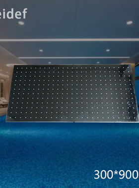 游泳池过道强制淋浴器900300花洒畜牧养殖场304不锈钢天幕喷淋