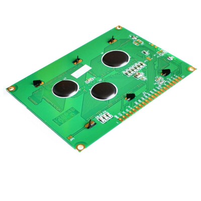 蓝屏LCD12864显示屏 液晶屏 带中文字库 带背光12864-5V 并口串口