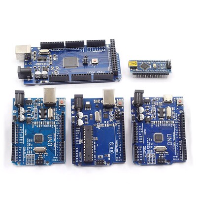 适用arduino nano uno开发板套件 r3主板改进版ATmega328P 单晶片
