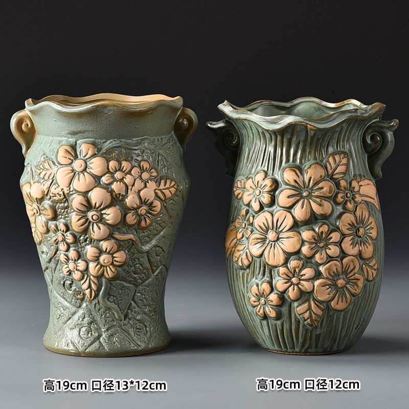 多肉花盆大号老庄特价清仓创意复古大口径粗陶透气陶瓷肉肉植物盆,搬运/仓储/物流设备,其他起重搬运设备,淘宝优惠券,粉丝福利购,淘宝优惠卷