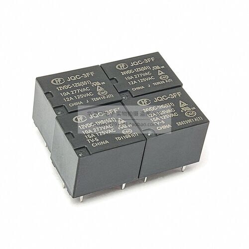 全新原装JQC-3FF(T73)5V/9V/12V/24V VDC -1ZS 1HS继电器