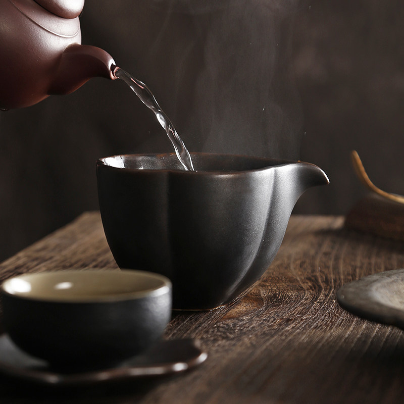 陶瓷公道杯分茶器 功夫茶具配件茶漏玻璃泡茶器 茶海公杯粗陶仿古,纺织面料/辅料/配套,服装加工设备,淘宝优惠券,粉丝福利购,淘宝优惠卷