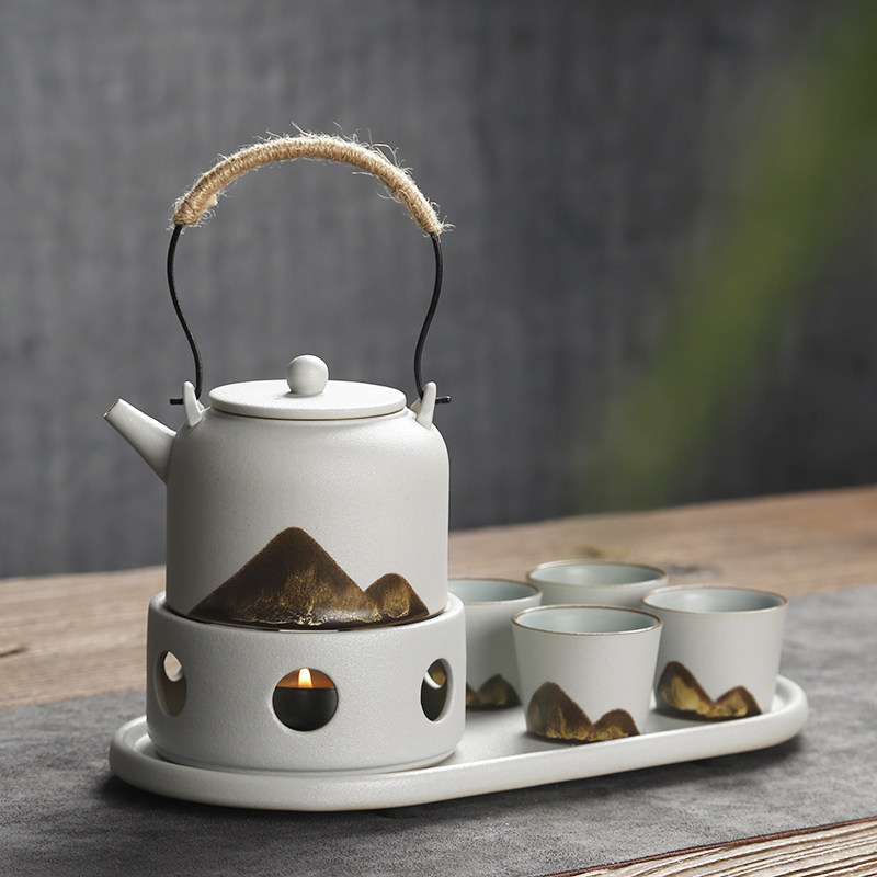 粗陶温茶炉蜡烛煮茶炉日式温茶器茶具花茶暖茶加热底座酒精灯家用,纺织面料/辅料/配套,服装加工设备,淘宝优惠券,粉丝福利购,淘宝优惠卷