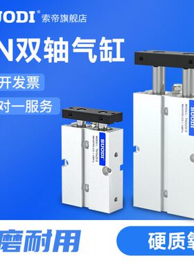 大力双轴tn40 双杆双出气缸TN40X10/15/20/30/40x50x75x100x250-s