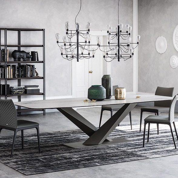 北欧铁艺轻奢大理石餐桌椅组合长方形现代简约小户型6人家用餐桌,住宅家具,大理石餐桌,淘宝优惠券,粉丝福利购,淘宝优惠卷