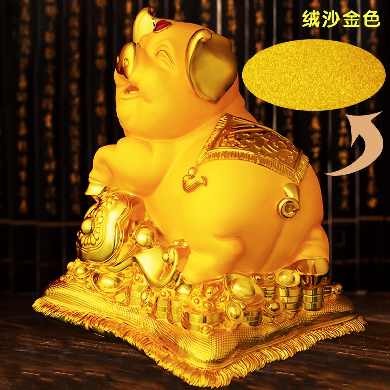 金猪储蓄罐生肖猪存钱罐摆件客厅大人只进不出创意网红20Z23年新