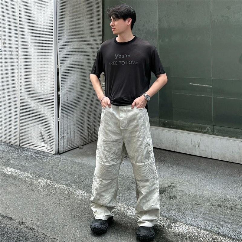 夏季套装男装2025新款百搭宽松t恤夏季上衣男生夏天套装直筒裤子