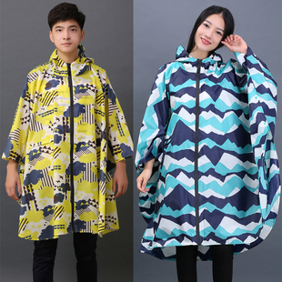 日韩系轻巧便携防水衣旅行单人徒步骑车背包男女通用Y创意斗篷雨