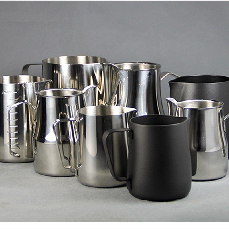 304不锈钢奶泡杯/咖啡拉花杯/特氟龙尖嘴带刻度/奶缸多款可选,餐饮具,拉花缸/拉花杯/打奶缸,淘宝优惠券,粉丝福利购,淘宝优惠卷