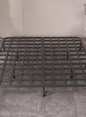 6R全架铁折叠床架子排骨架加厚龙骨架45015床.架1.8米床板支撑可