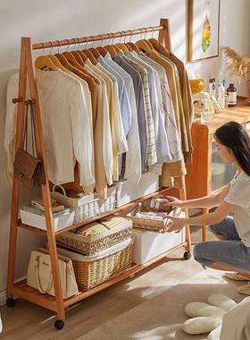 木11513衣架物衣架落地挂衣架多功能帽简易置架挂包实架立式衣架