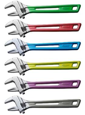 LOBSTE，R虾牌彩色薄型活动扳手UM24  30S（G ， R B， 372Y， V