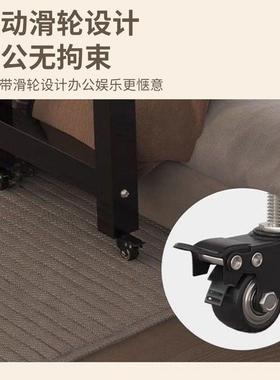 跨床桌可移桌动电脑桌床边懒人上书功DFK简易写字台家用卧床室多能桌