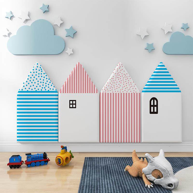 墙贴自墙2床头粘宝榻宝AL1017505N儿童房榻米床边防撞软包幼儿园,家居饰品,软装墙贴,淘宝优惠券,粉丝福利购,淘宝优惠卷