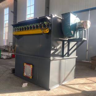 脉冲布袋除尘器滤筒旋木工中清央除尘器仓QGO风顶尘收粉集袋式灰
