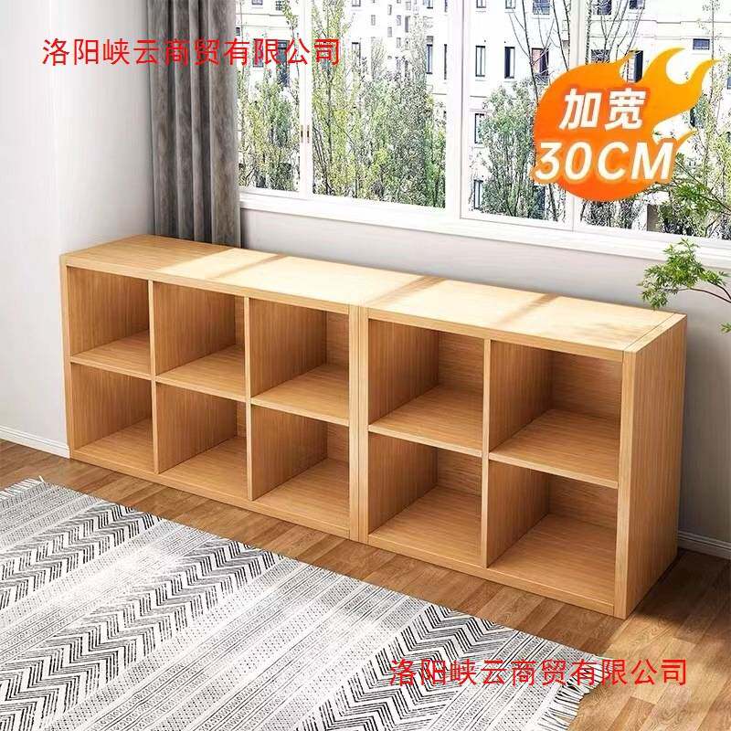 书柜落地书架家用客厅置物架小型收纳柜子储物柜多层宿舍放书格子