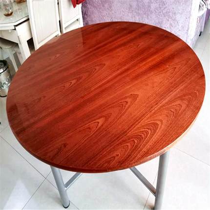 GYN桌圆桌面板圆餐SSSS桌子3家用饭店酒店形折叠实木大圆桌面10人