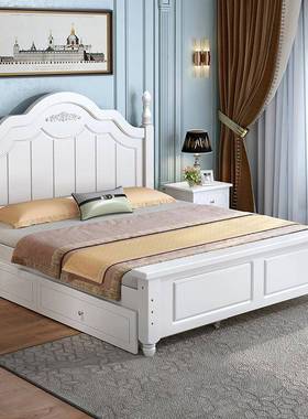 木床租简房15米轻奢主卧1.2欧JCK式约现代.实双人床单人床架出经