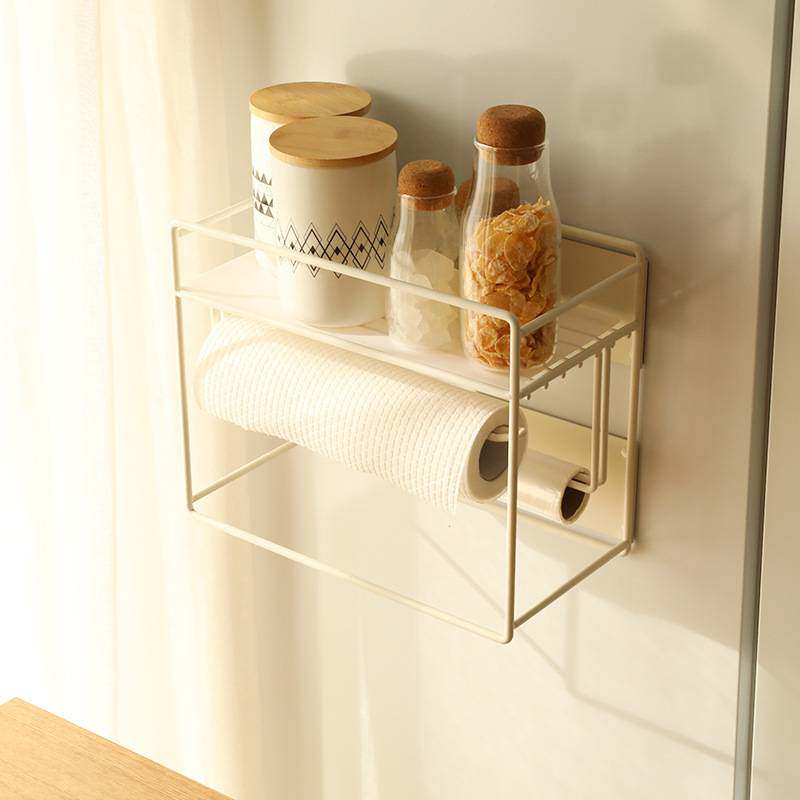 冰箱磁吸调料架家用厨房免打孔挂多层收纳架可抽拉冰箱侧挂置物架