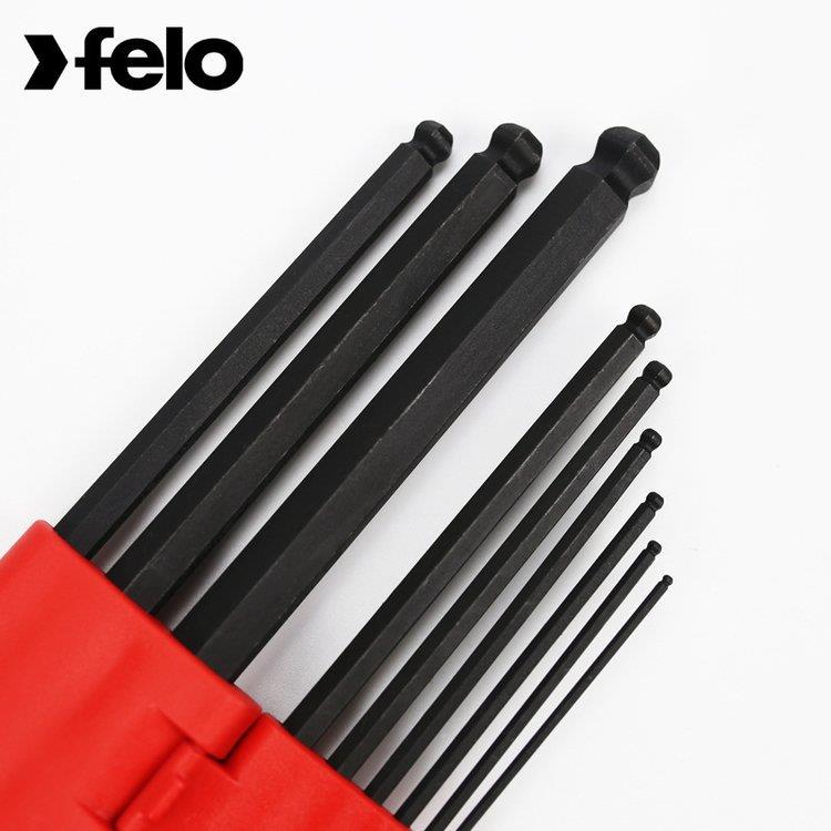 【德国飞龙】f0elo L型装球头内六角扳手 981套9件装 35509原01
