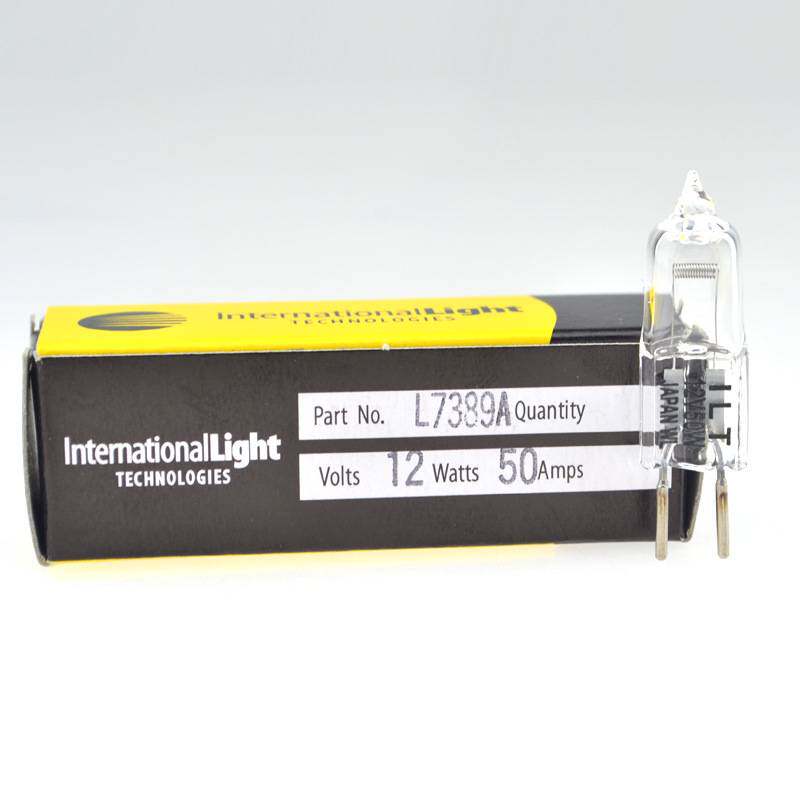 卤素灯泡L7389A 12V50W生化仪灯泡显微镜仪器米泡 L7389A 灯珠