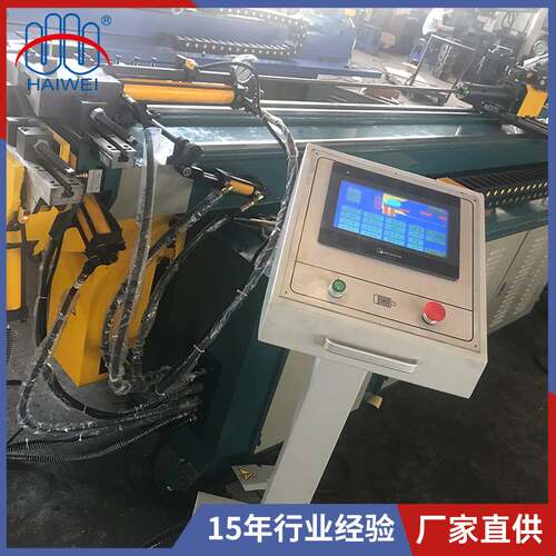 HWD-38CNC-2A-3S全自动弯管机三轴两层模折弯机钢管铝管成型设备