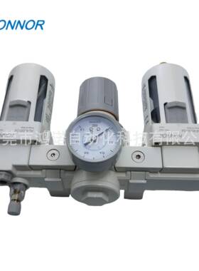 HONN滤OR鸿诺气动油水分离器联组件空253三气过合AC4000气源处理
