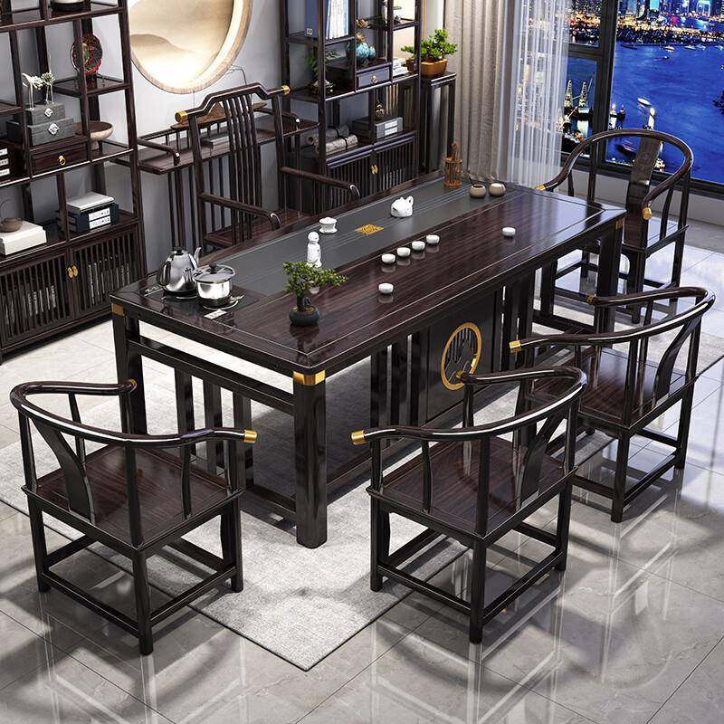 新式仿古无品牌/台茶几实木茶桌椅组合用茶桌一体一中整家套功阳,基础建材,脚轮/万向轮,淘宝优惠券,粉丝福利购,淘宝优惠卷