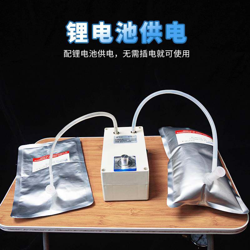 小型负压泵打气抽真空泵机吸气抽滤气体采样循环泵实验室12V电动