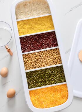 分米桶格BAE防虫潮隔密封家用多装五谷杂粮桶的防分格分类大米收